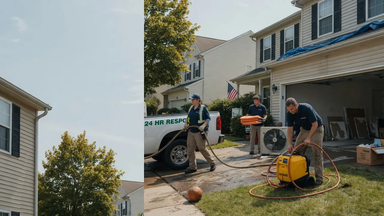 Emergency Water Damage Restoration in Mildred, PA near me